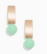 Resin Bead Drop Earring