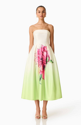 Elisia Strapless Gown