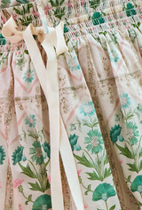 Rosie Skirt Kids Pink Trellis