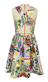 June Dress Kids Coastal Conversation