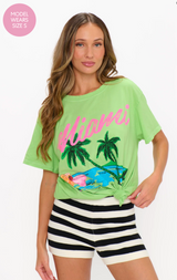 Travis Tee in Miami Beach Graphic