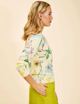 Phoebe Crewneck Sweater Blooming Vine