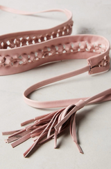 Ava Wrap Belt Blush|Woven
