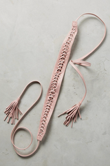 Ava Wrap Belt Blush|Woven