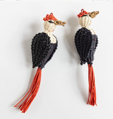 Iraca Hand-Woven Cielo Bird Earring Collection