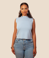 Betty Top in Baby Blue