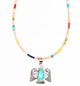 Sterling Silver Thunderbird Necklace