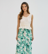 Sinclair Top in Ivory