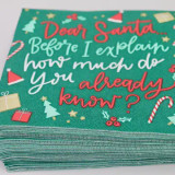 Holiday Cocktail Napkins