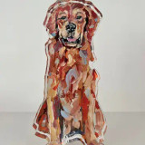 Dog Acrylic Block