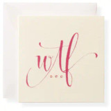Individual Gift Enclosure Card