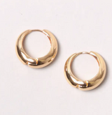 14K Gold Dipped Hoops