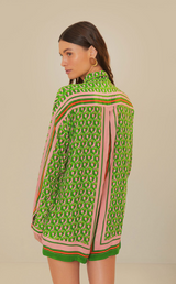 Mixed Cashew Scarf Romper