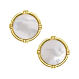 Ida Stud Mother of Pearl Earrings