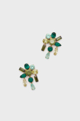 Tompkins Studs in Green Multi