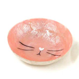 3" Mini Capiz Bowl w/ Bunny Nose