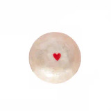 3" Mini Capiz Bowl w/ Heart