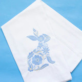 Vibrantly Blue Tea Towels