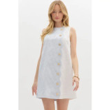 Collette Jacquard Shift Dress