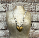 Skinny Resin Bandana Necklace