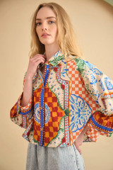 Clarke Shirt in Sundance Tile