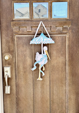 Beck's Stork PVC Door Hanger