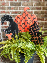 Black Bow Pumpkin