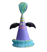 Glitterville Mini Hat, 4 Asst, Papermache, 3.75"