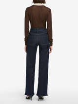 Le Slim Palazzo Modernist Pocket in Rinse