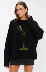 Settle In Sweater in Dirty Martini Knit