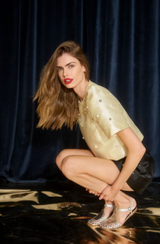 Olivia Top in Ivory