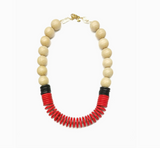 Ladd Necklace in Red
