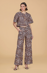 Heidi Top in Leopard