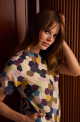 Gwenyth Dress in Vintage Mosaic