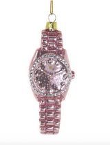 Pink Luxury Watch Ornament
