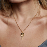Compass Key Necklace