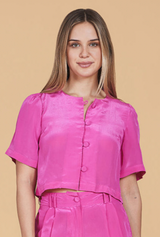 Heidi Top in Dragonfruit