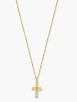 The Dainty Necklace with Cosmo Cross Charm