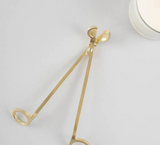 Engraved Brushed Gold Wick Trimmer