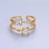 Julie V. Adjustable Rings