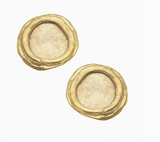 Gold Pierced Earrings