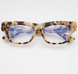 Astoria Blue Light Readers Reading Glasses in Brown Pearl - +1.5