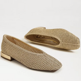 Kasey Knit Ballet Flat Ambergold