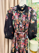 Bloom Noir Dress
