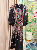 Bloom Noir Dress