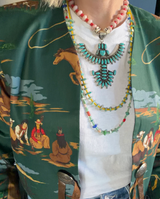 Long African Mint Mixed Media