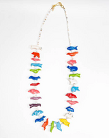 Long Mixed Fetish Necklace