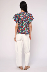 Kinsley Top in Miss Cherry Print
