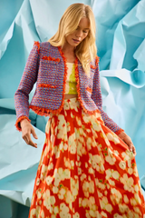 Coco Jacket in Mariner Tweed