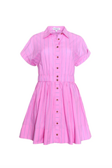 Howard Dress in Watermelon Stripe